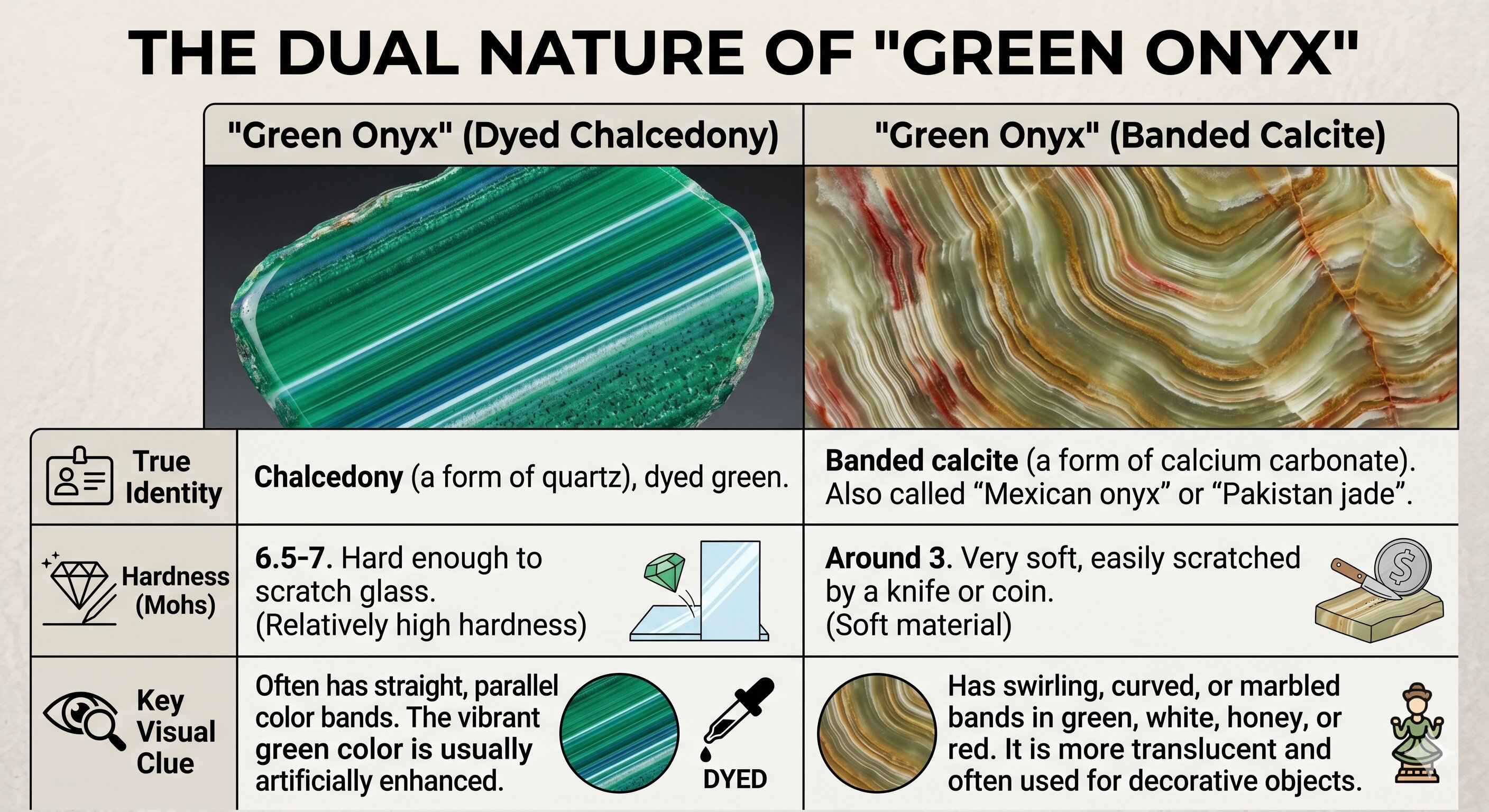 the dual nature of green onyx